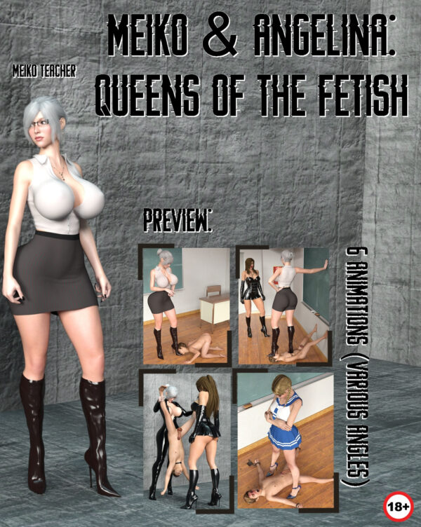 (3D) Meiko & Angelina Queens of the Fetish