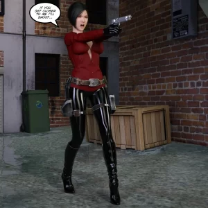 (UW) Ada Wong Living - in Hell (revenge) Cover