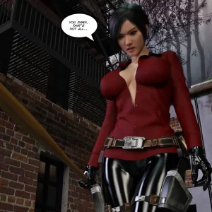 (UW) Ada Wong Living - in Hell (revenge) Cover