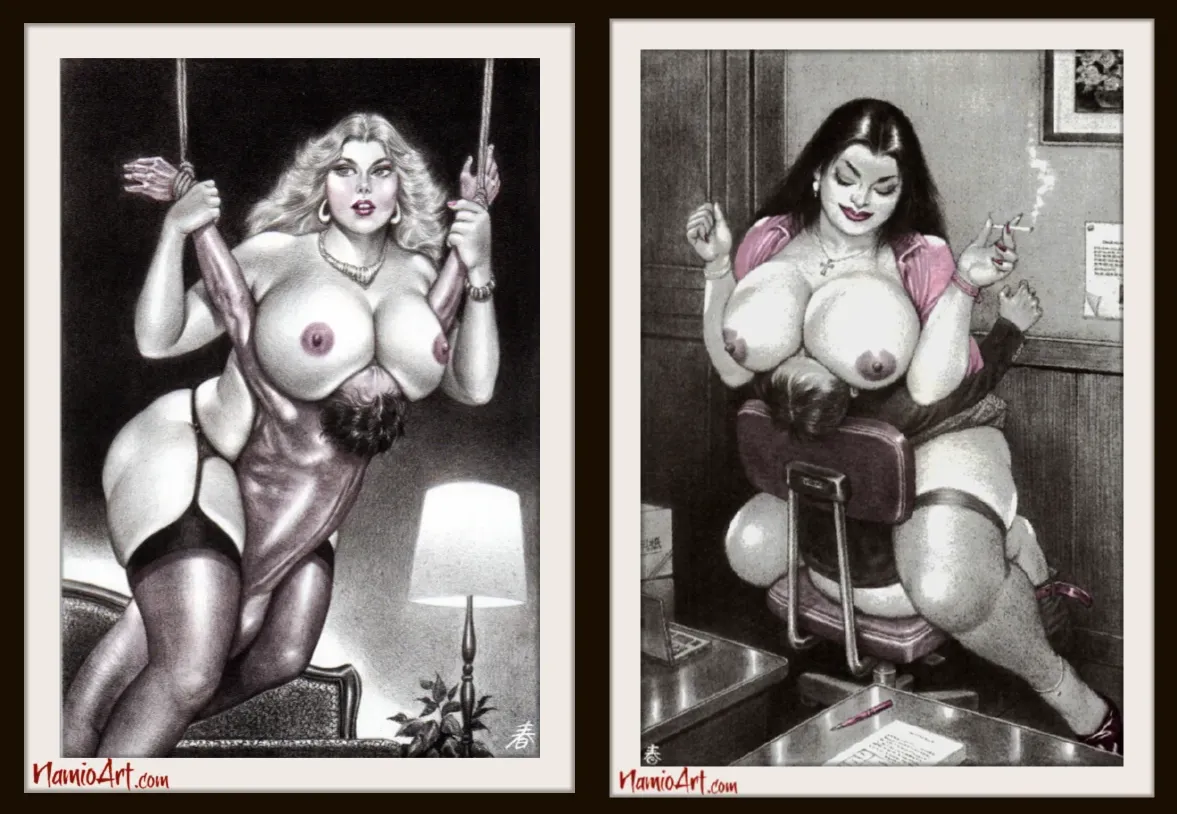 Rare Boob Smother Drawings from Namio Harukawa - Cover