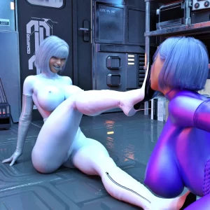 (3D) Curel Cyber Girls - Part 2